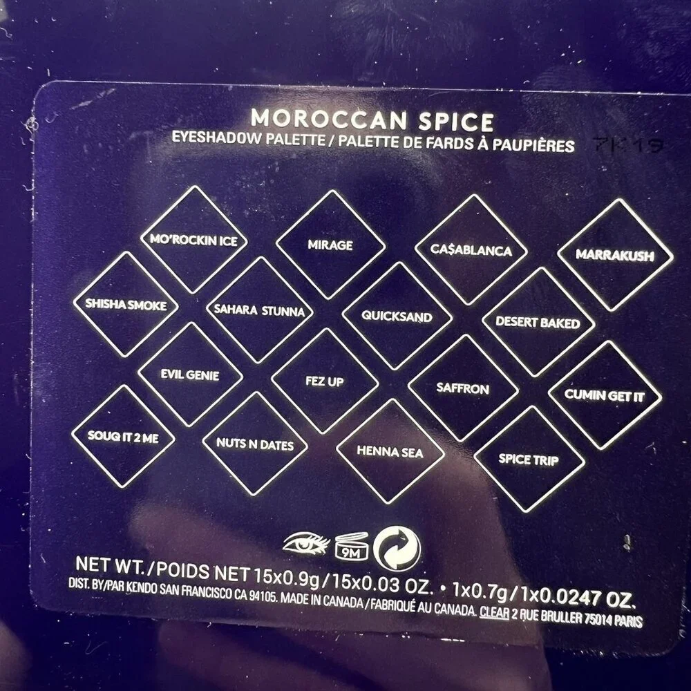Fenty Beauty Moroccan Spice Eyeshadow Palette Limited Edition - NIB